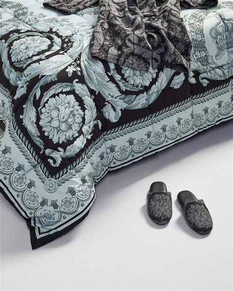 Versace Slippers Barocco con stampa 